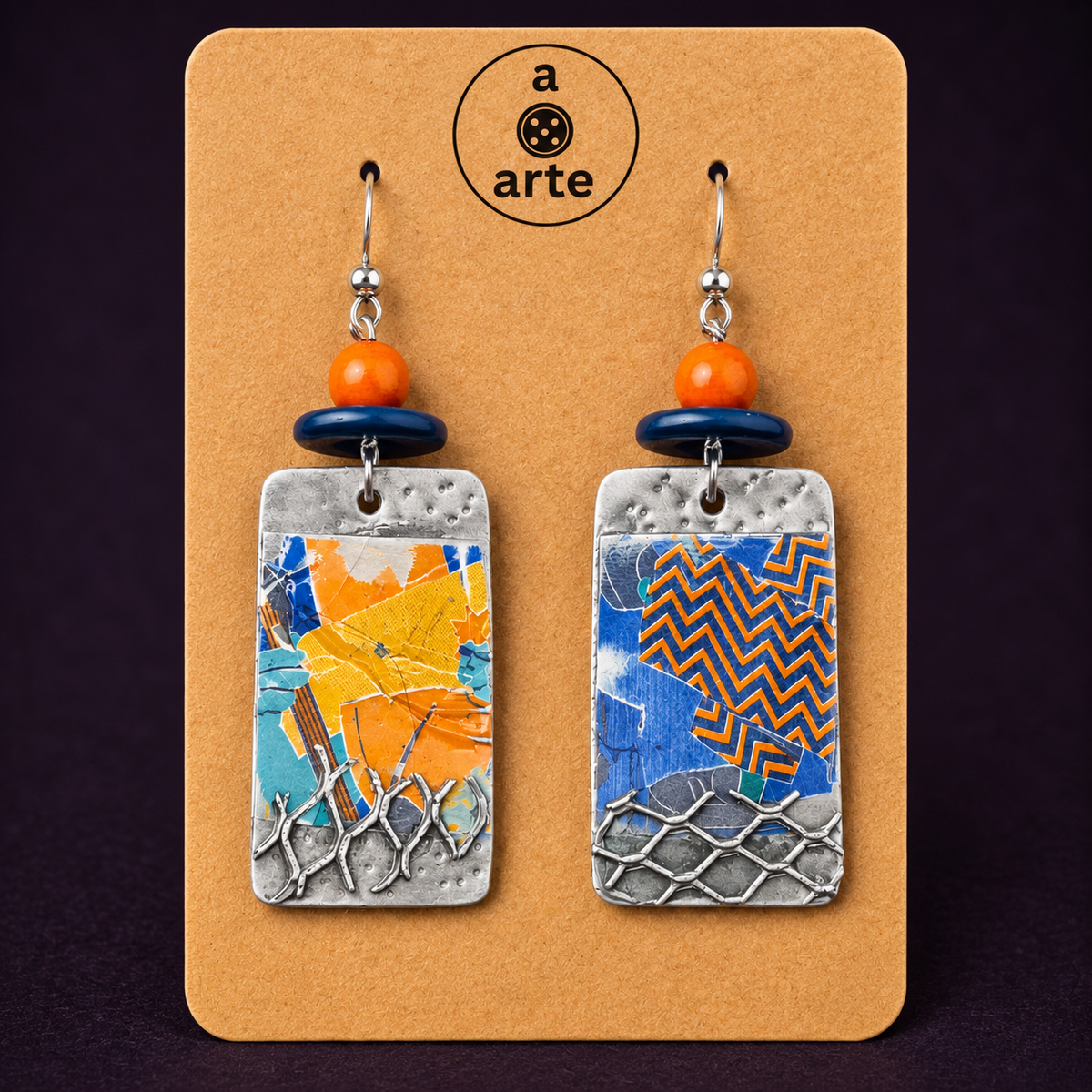 Pendientes Fuego