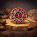 Anillo Mandala Rosa